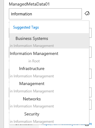 SharePoint-Properties-Panel-Why-we-built-our-own-screen02 Managed metadata screen shot